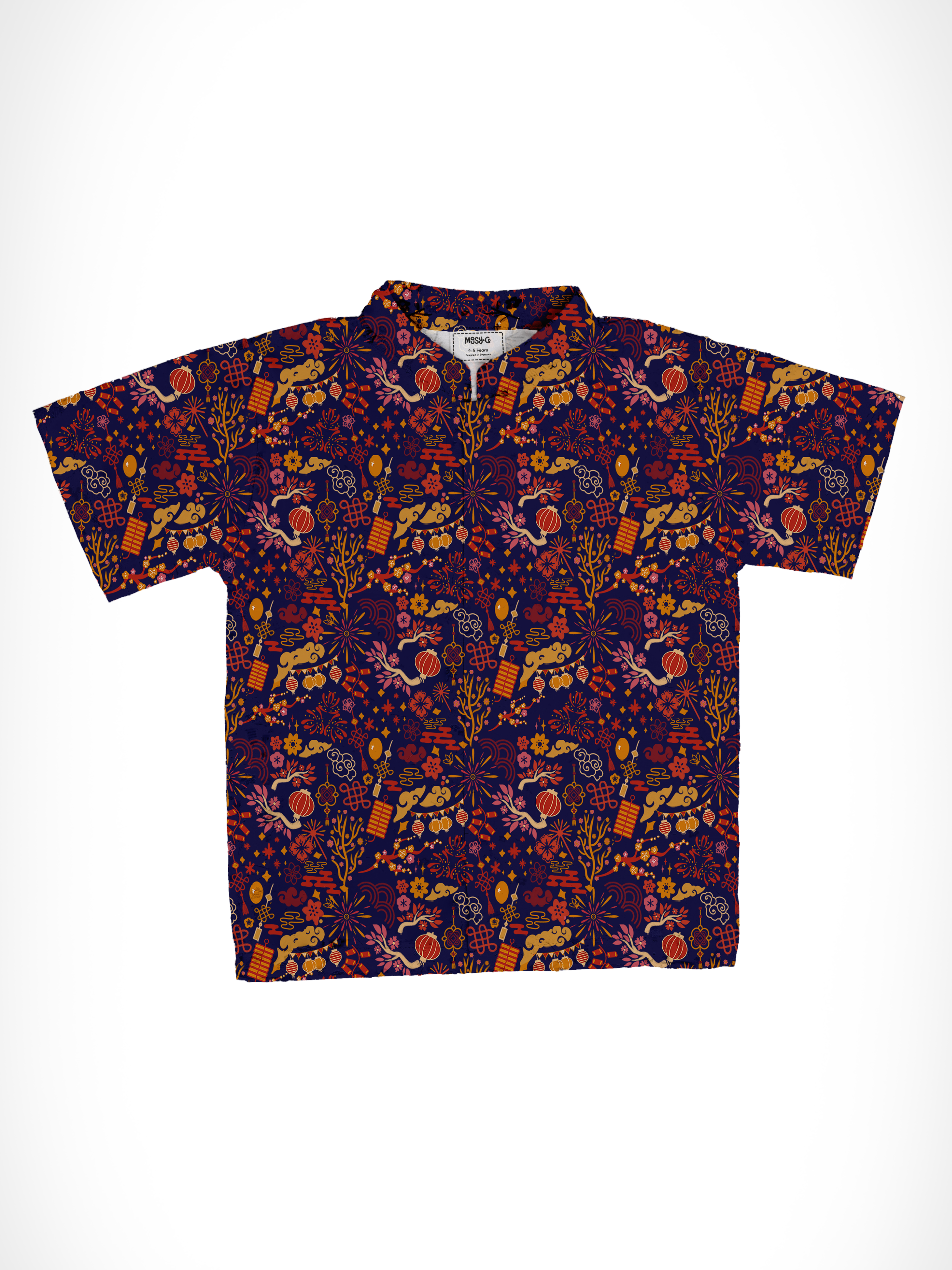 Jin Button-Up Shirt Firework