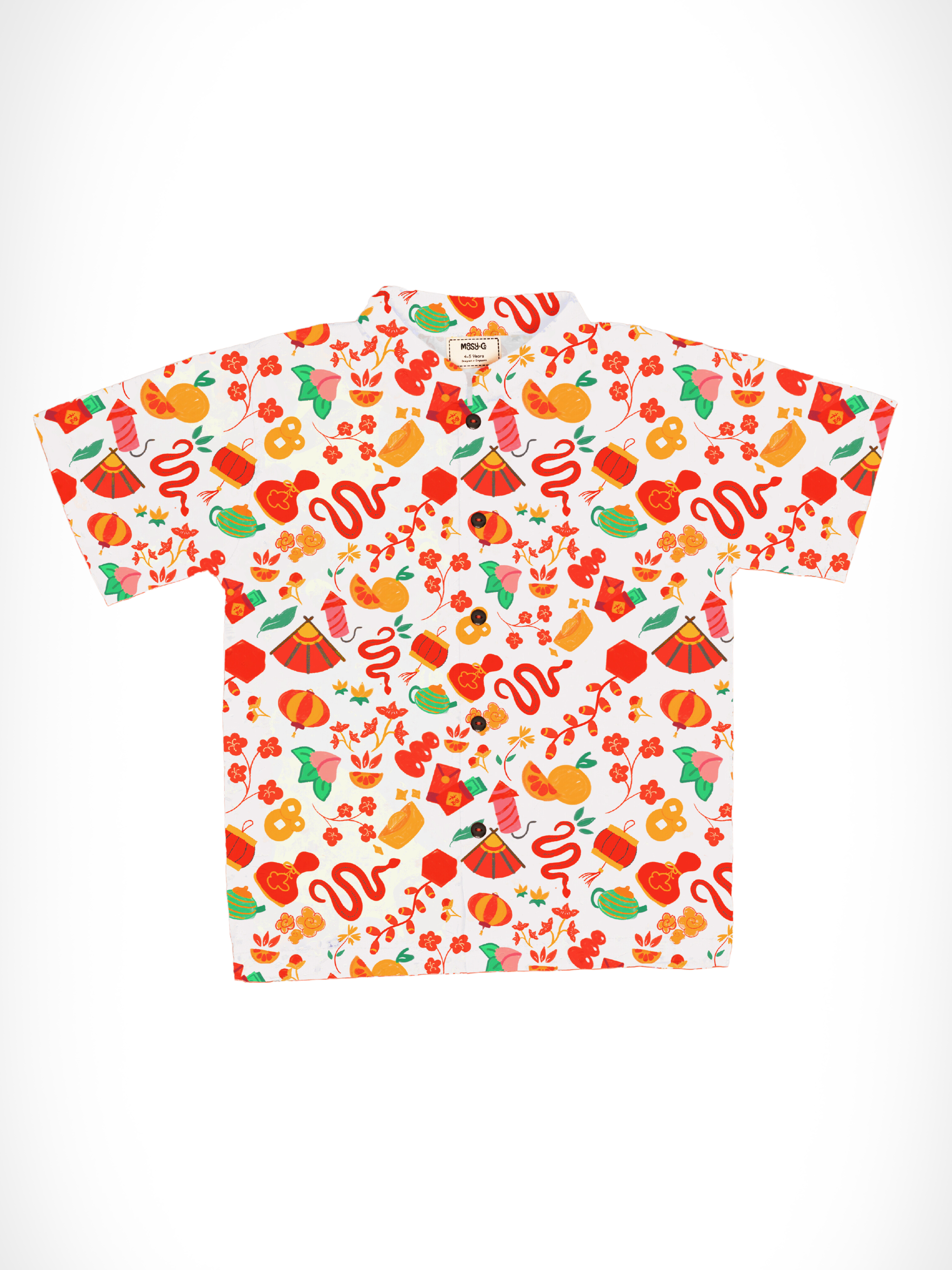 Jin Button-Up Shirt Snake