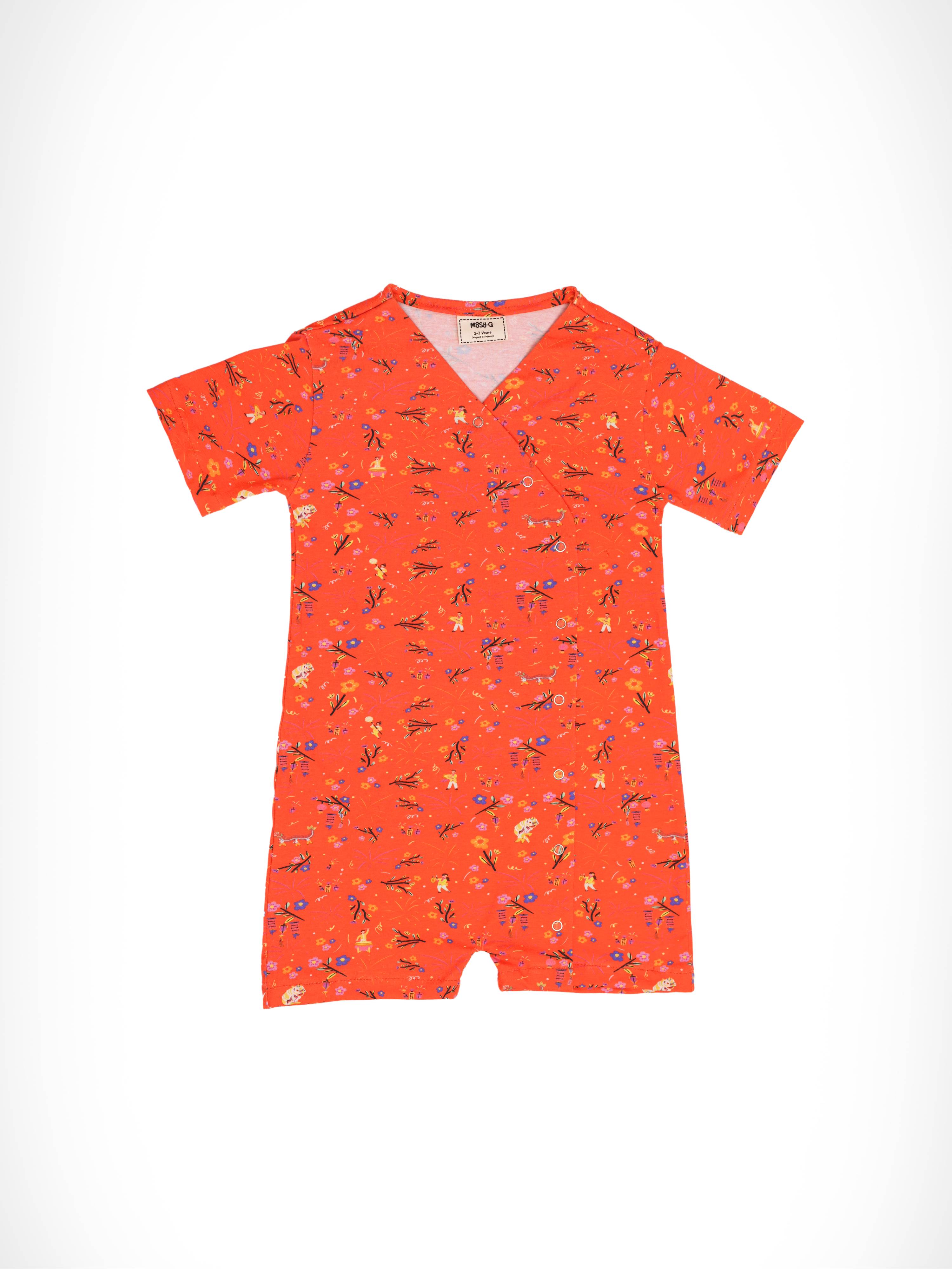 Kimono Bodysuit Lion Dance