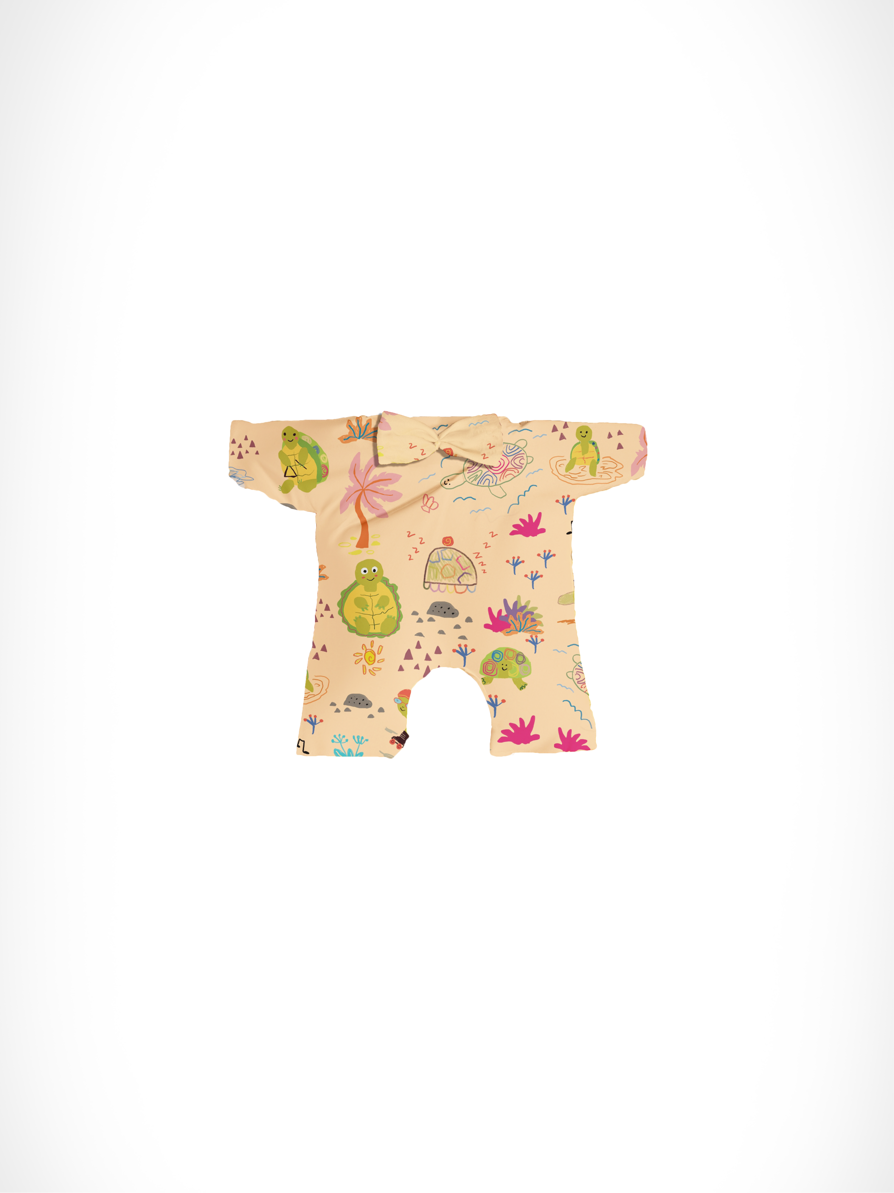 Mousy Sleepsuit in Swims and Soars Patterns