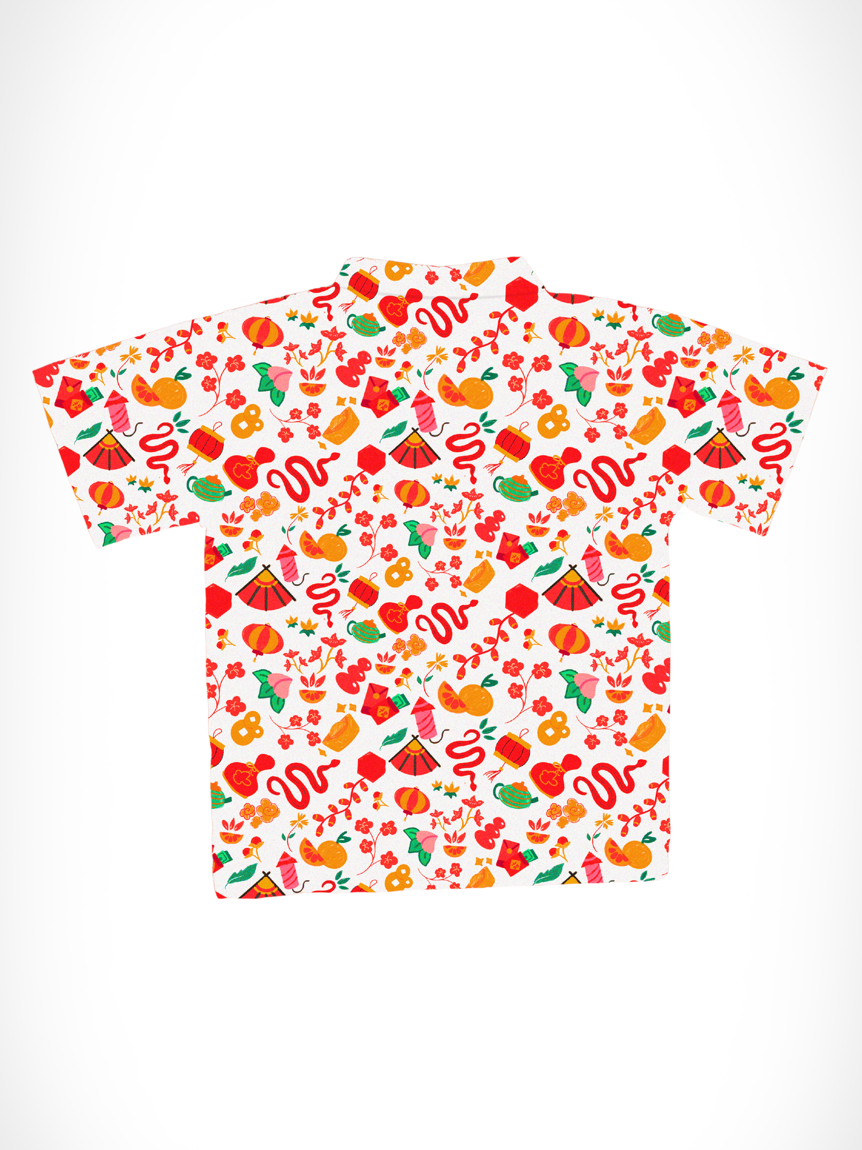 Jin Button-Up Shirt Snake