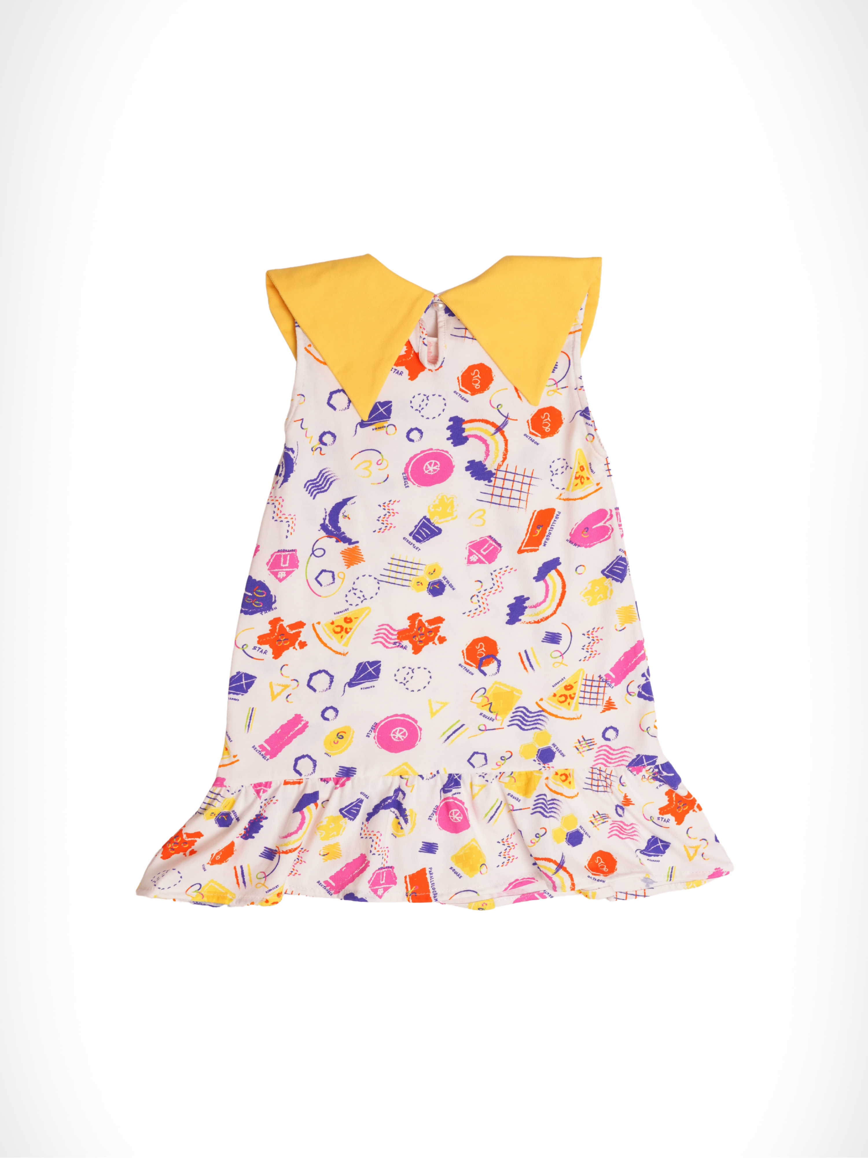 Maris Dress Whimsical Blocks