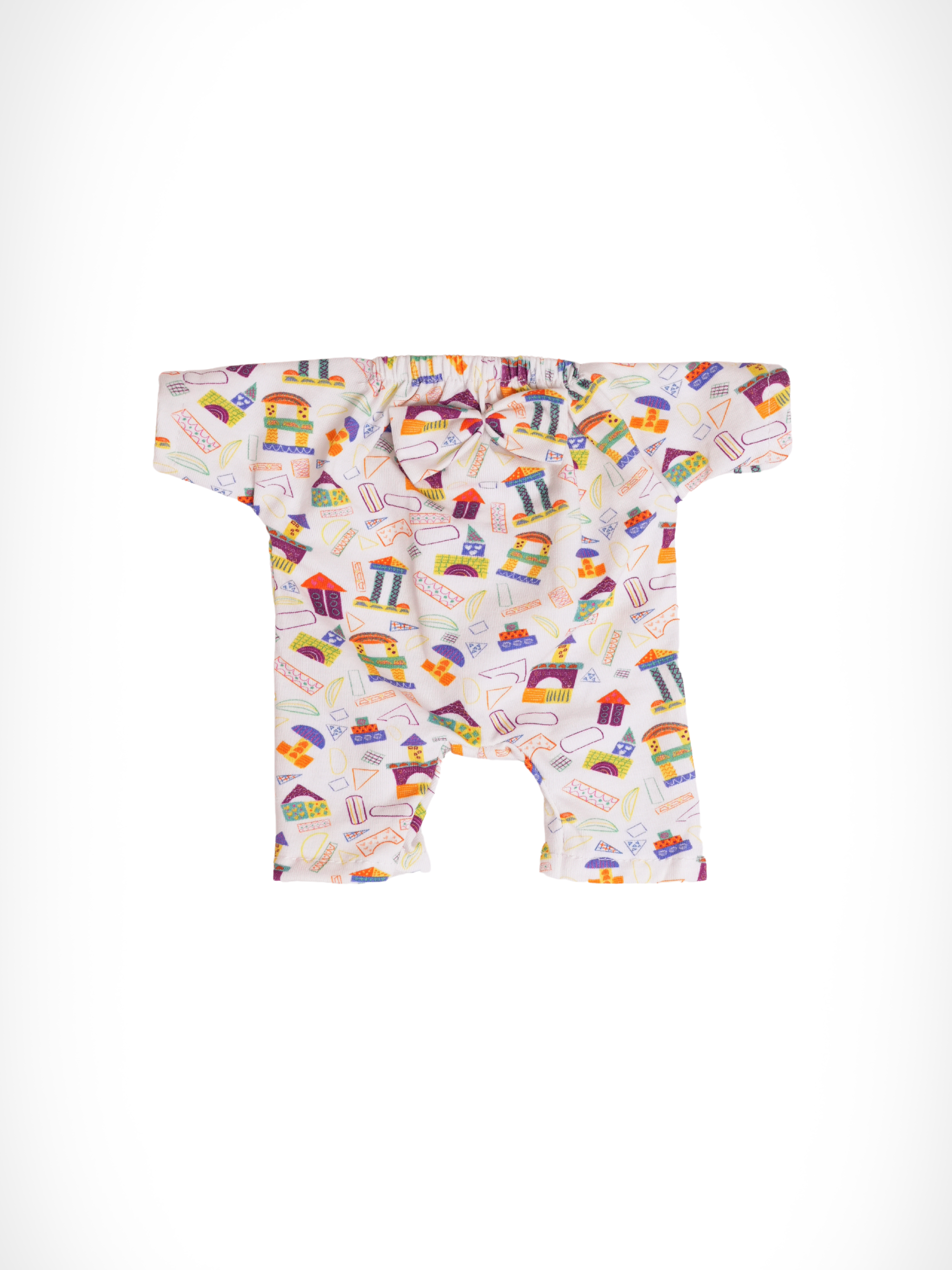 Mousy Sleepsuit in Blocks of Fun Patterns