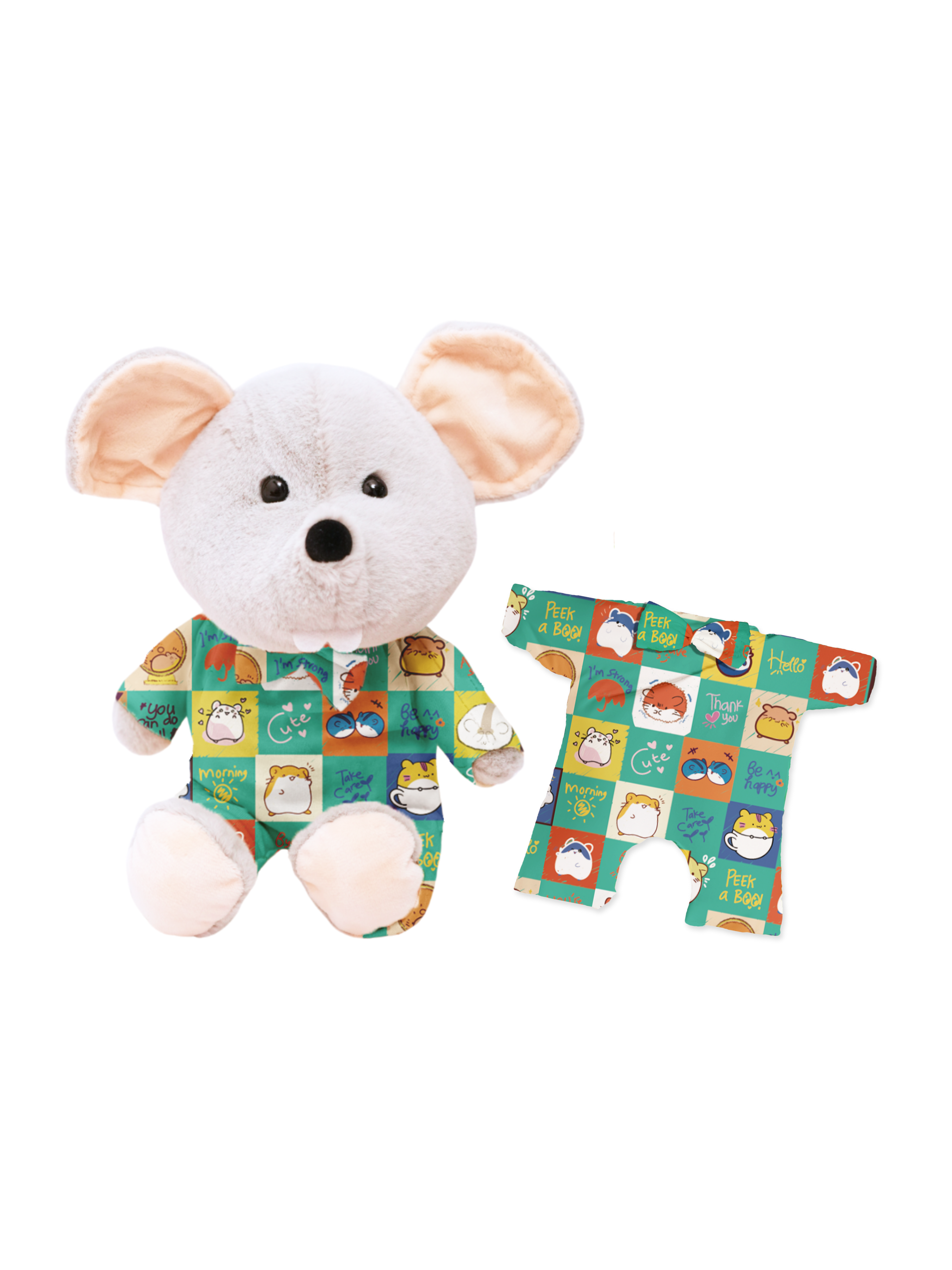 Mousy Sleepsuit in Little Paws Parade Patterns