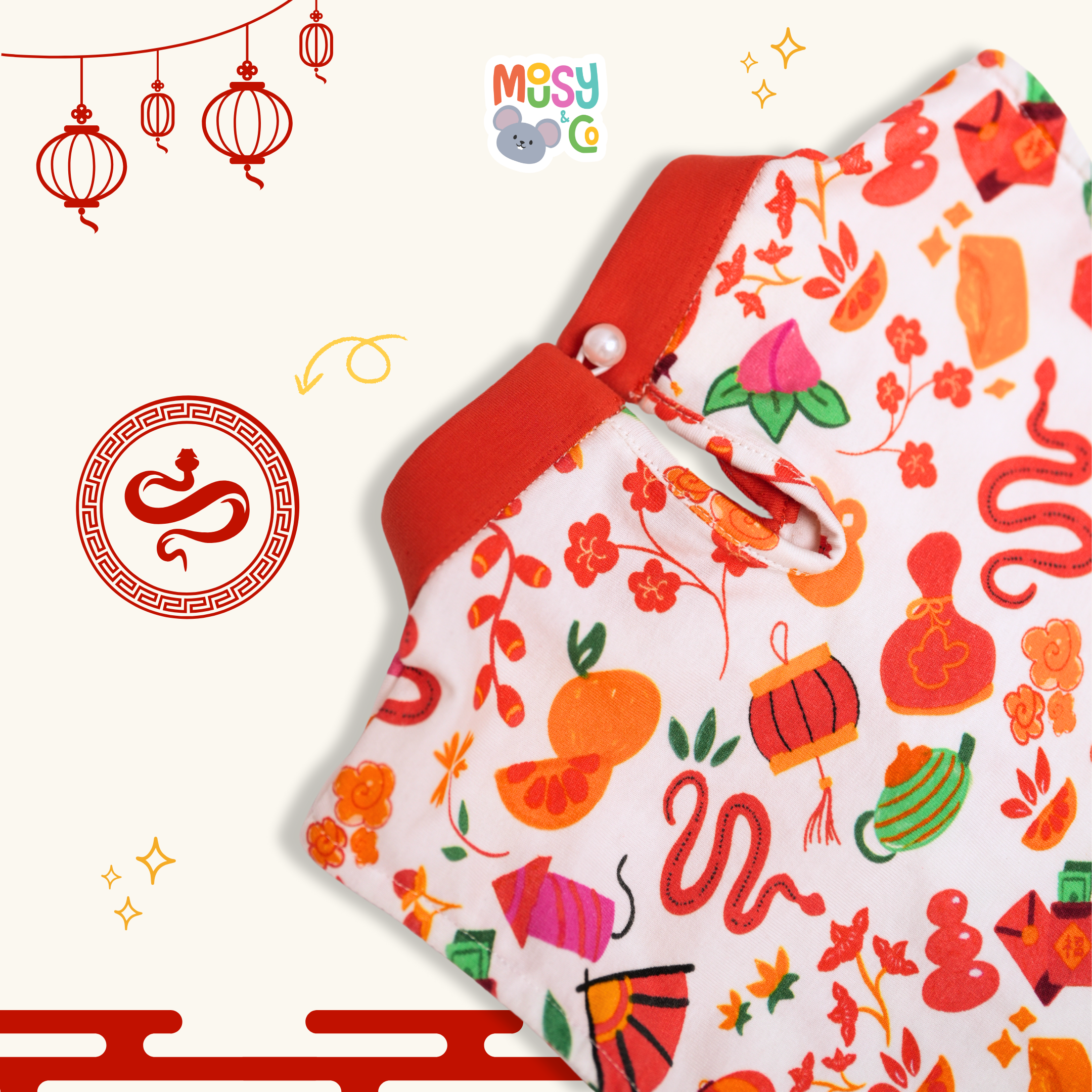 Cheongsam Dress Snake