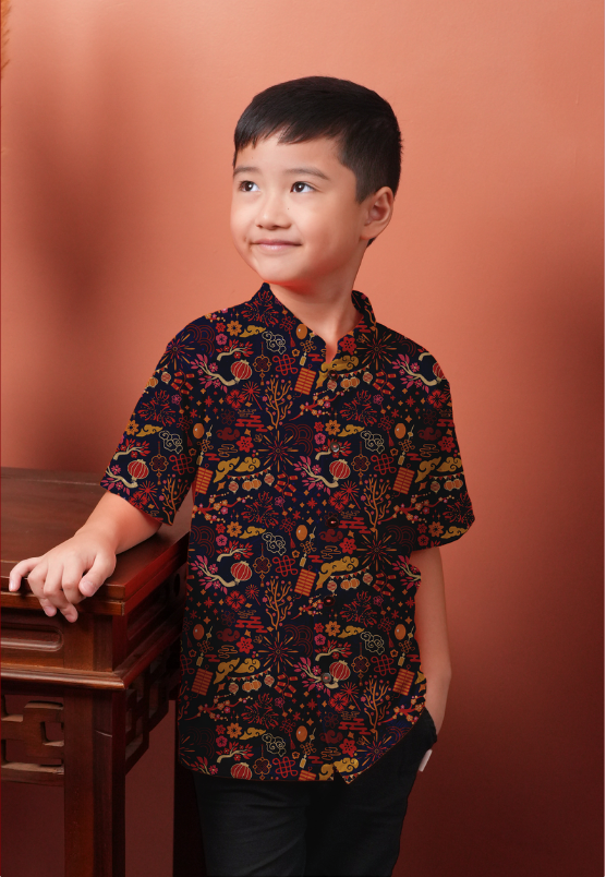 Jin Button-Up Shirt Firework