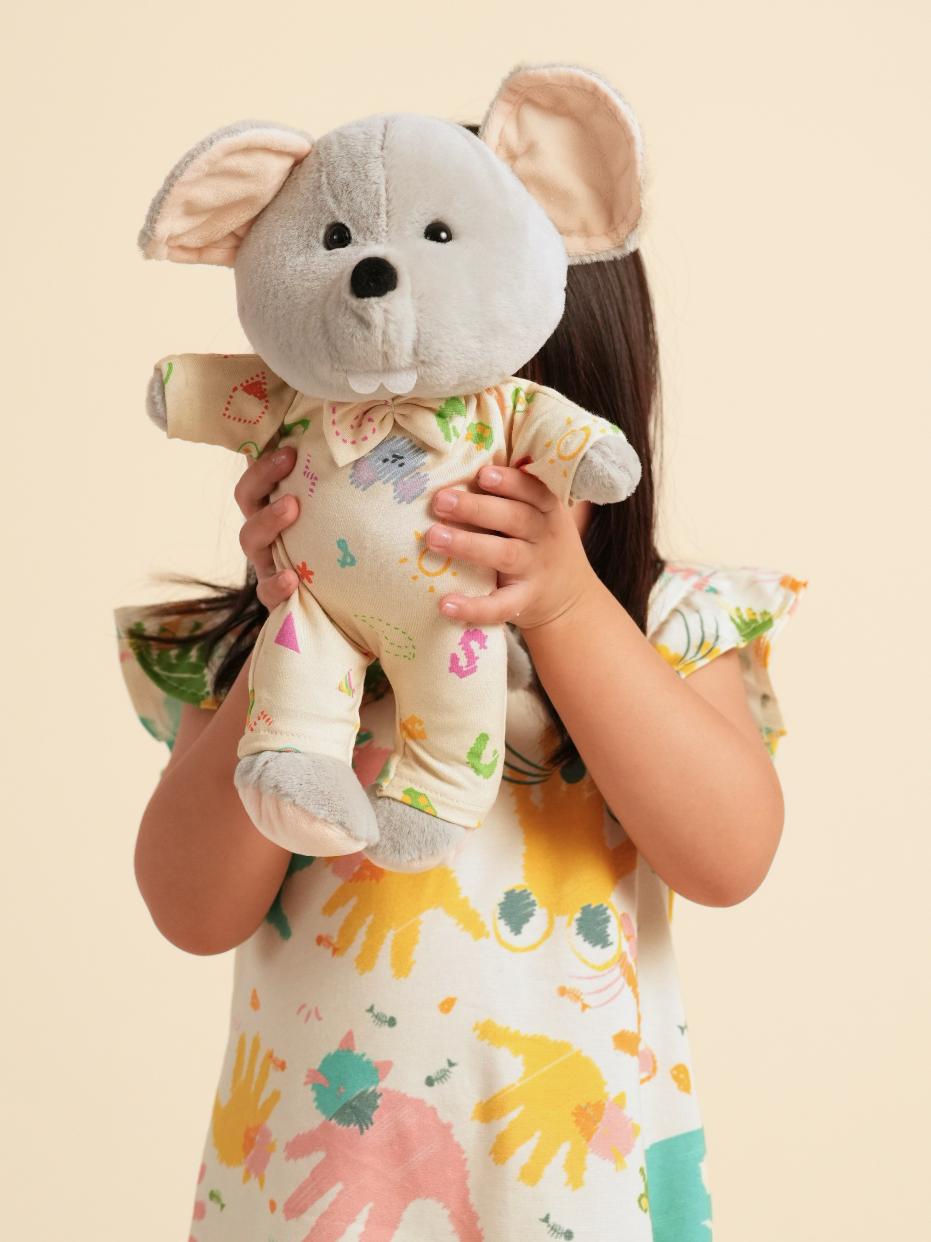 Mousy Plushie in Original Sleepsuit