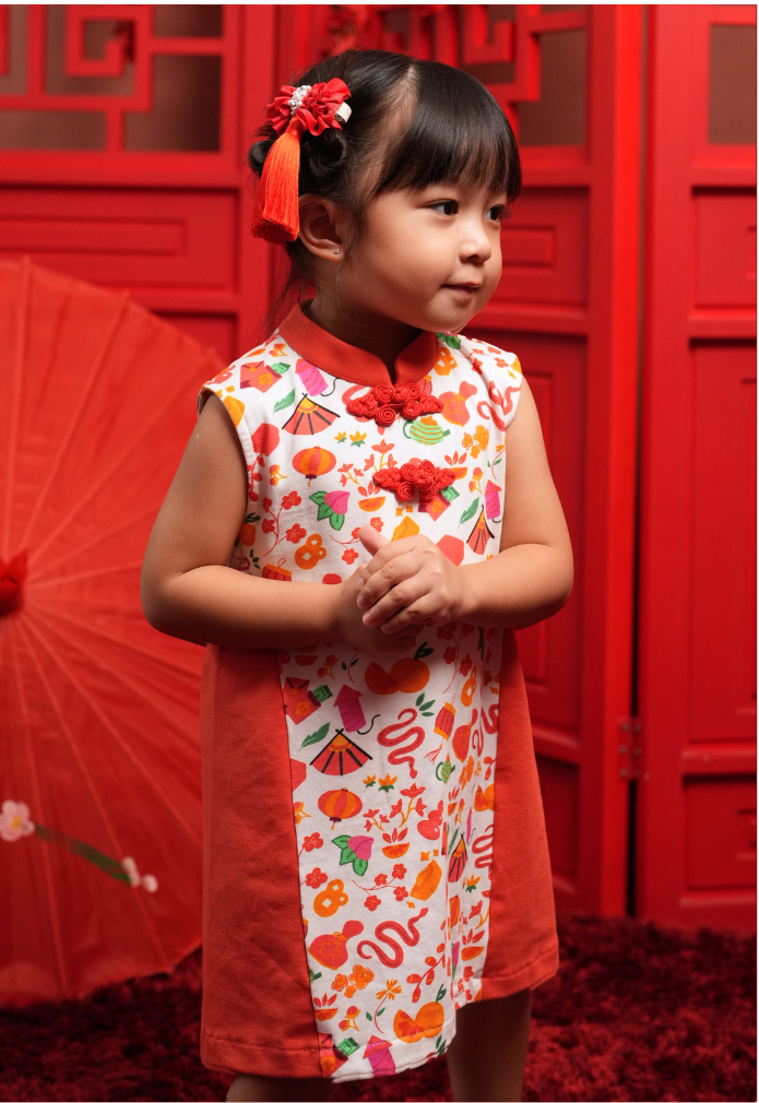 Cheongsam Dress Snake