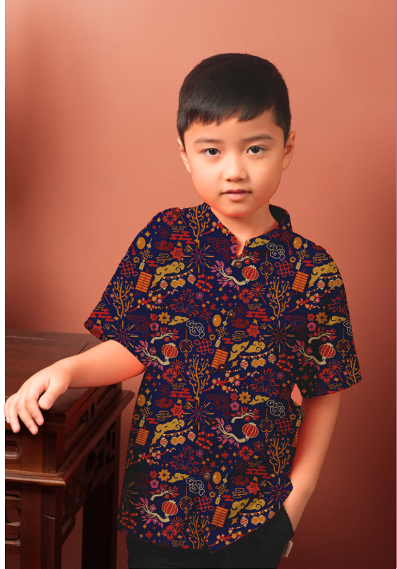 Jin Button-Up Shirt Firework