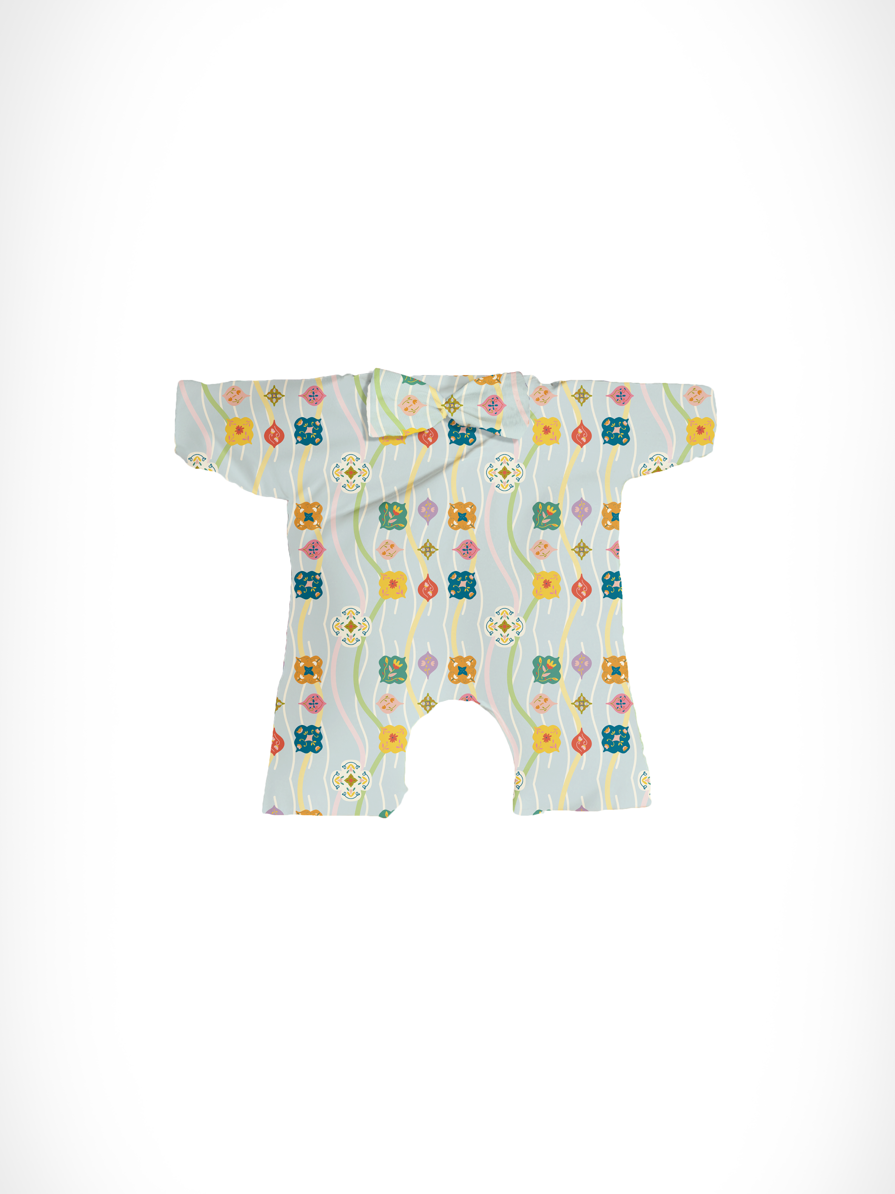 Mousy Sleepsuit in Hari Raya Patterns