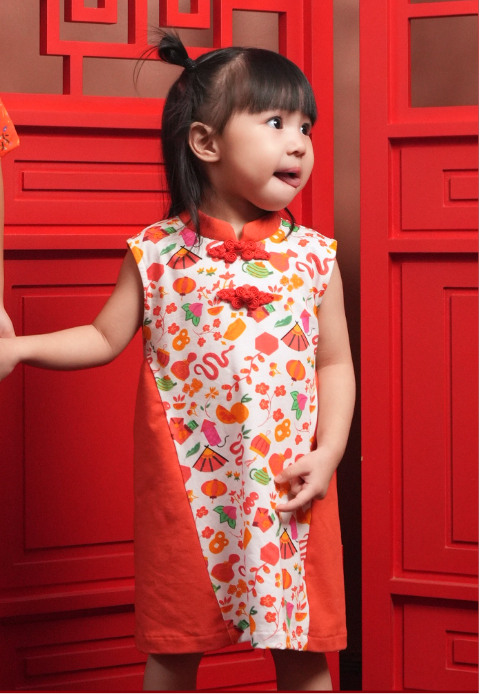 Cheongsam Dress Snake