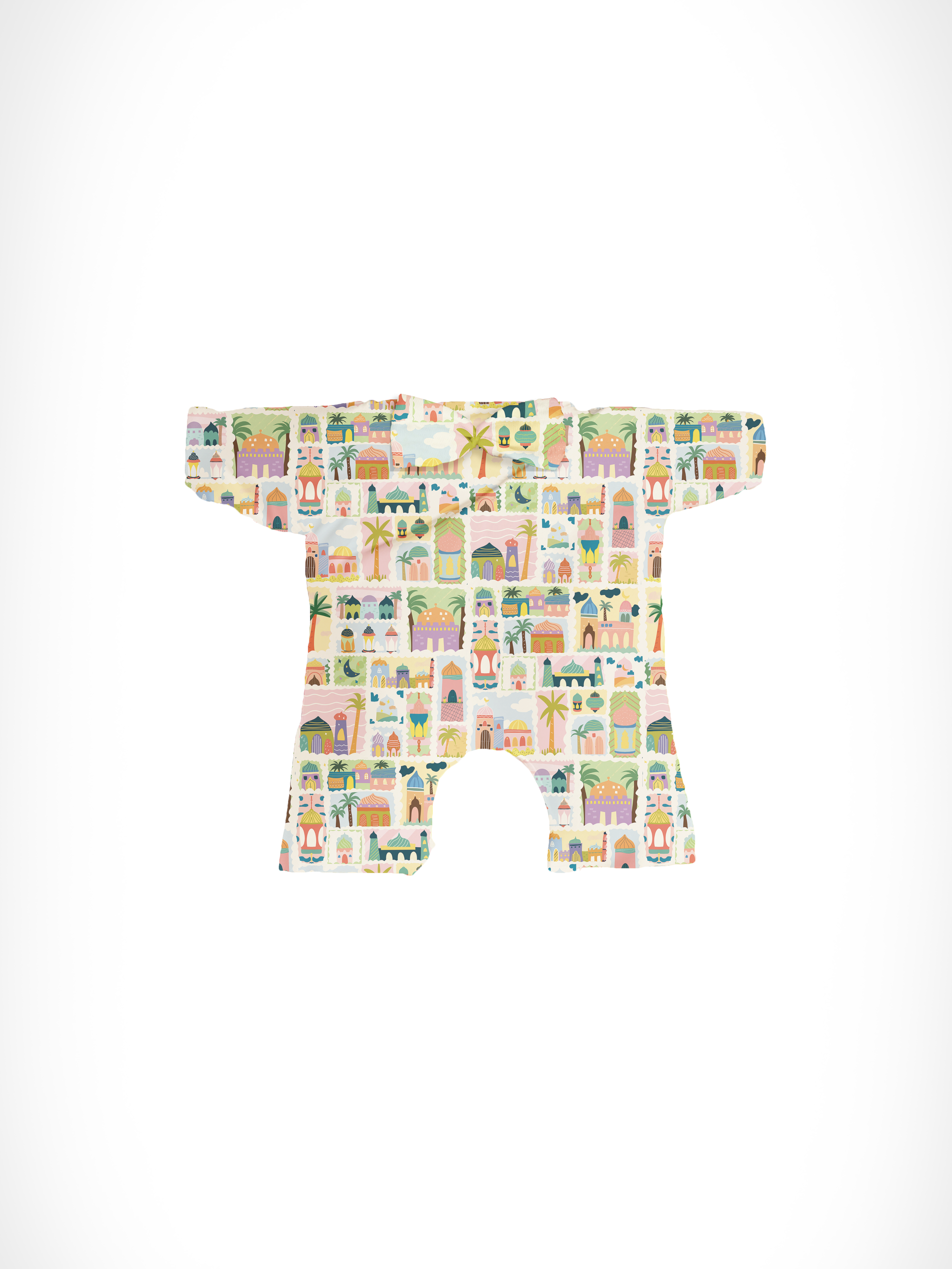 Mousy Sleepsuit in Hari Raya Patterns