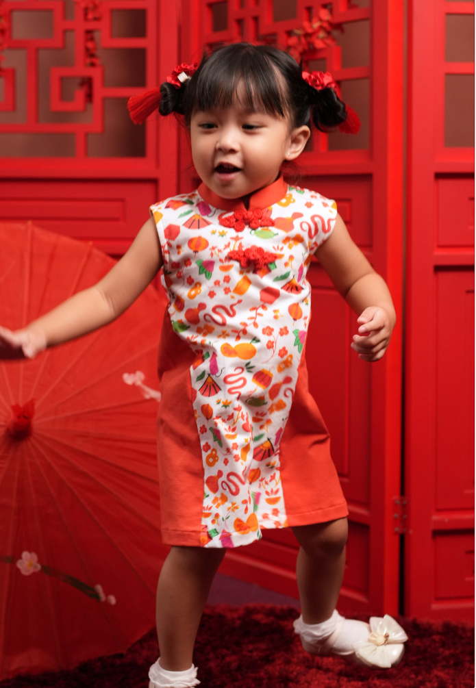 Cheongsam Dress Snake