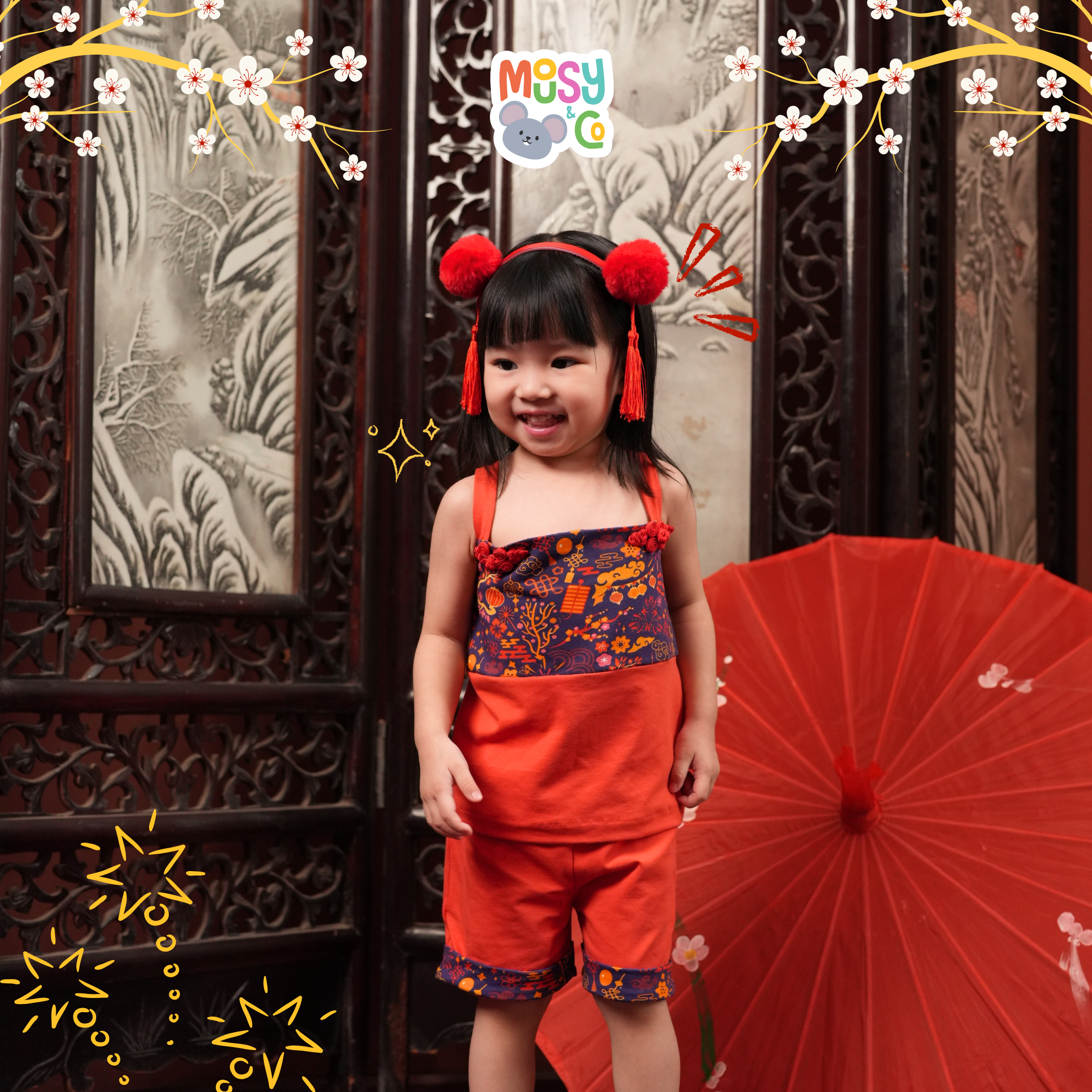 Luna Sleeveless Sets Firework