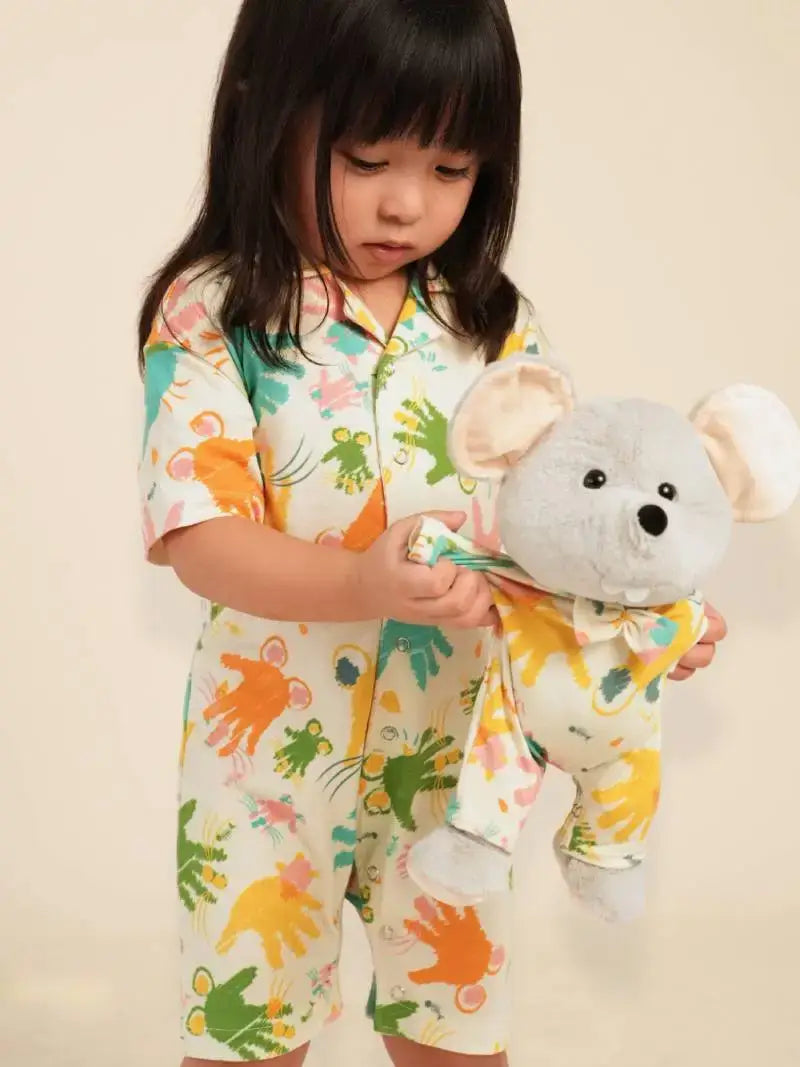 Polo Bodysuit Handprints