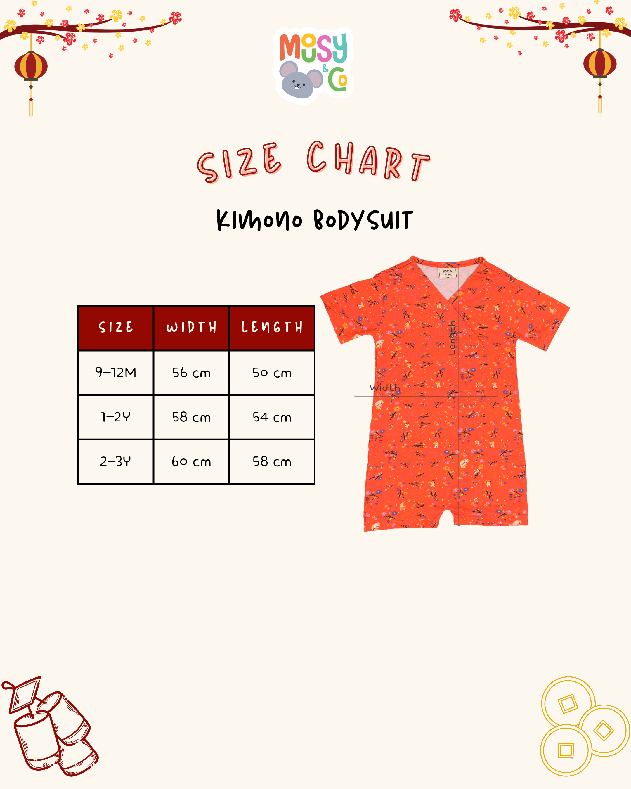 Kimono Bodysuit Lion Dance