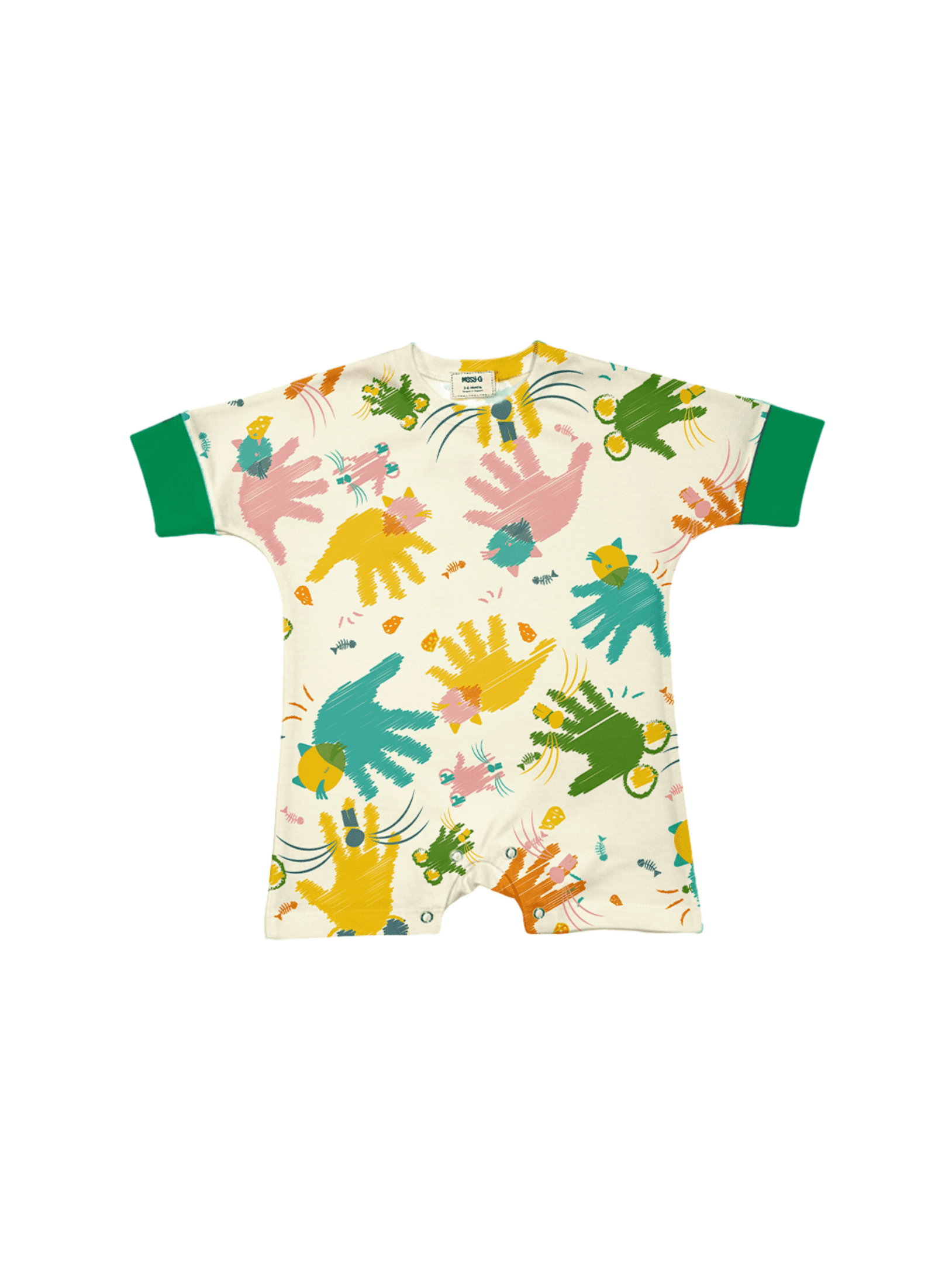 Handprints Haru Playsuit