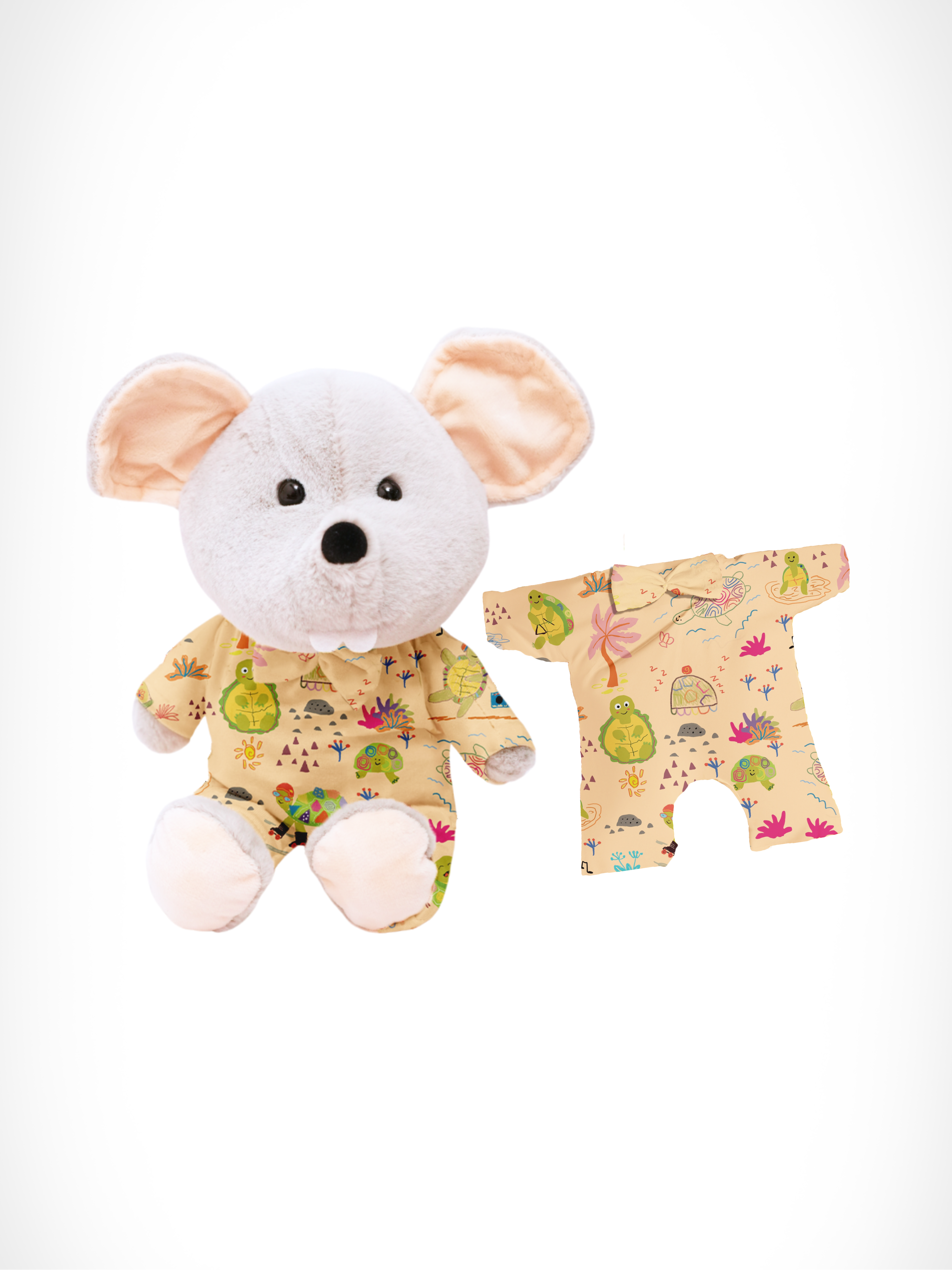 Mousy Sleepsuit in Swims and Soars Patterns