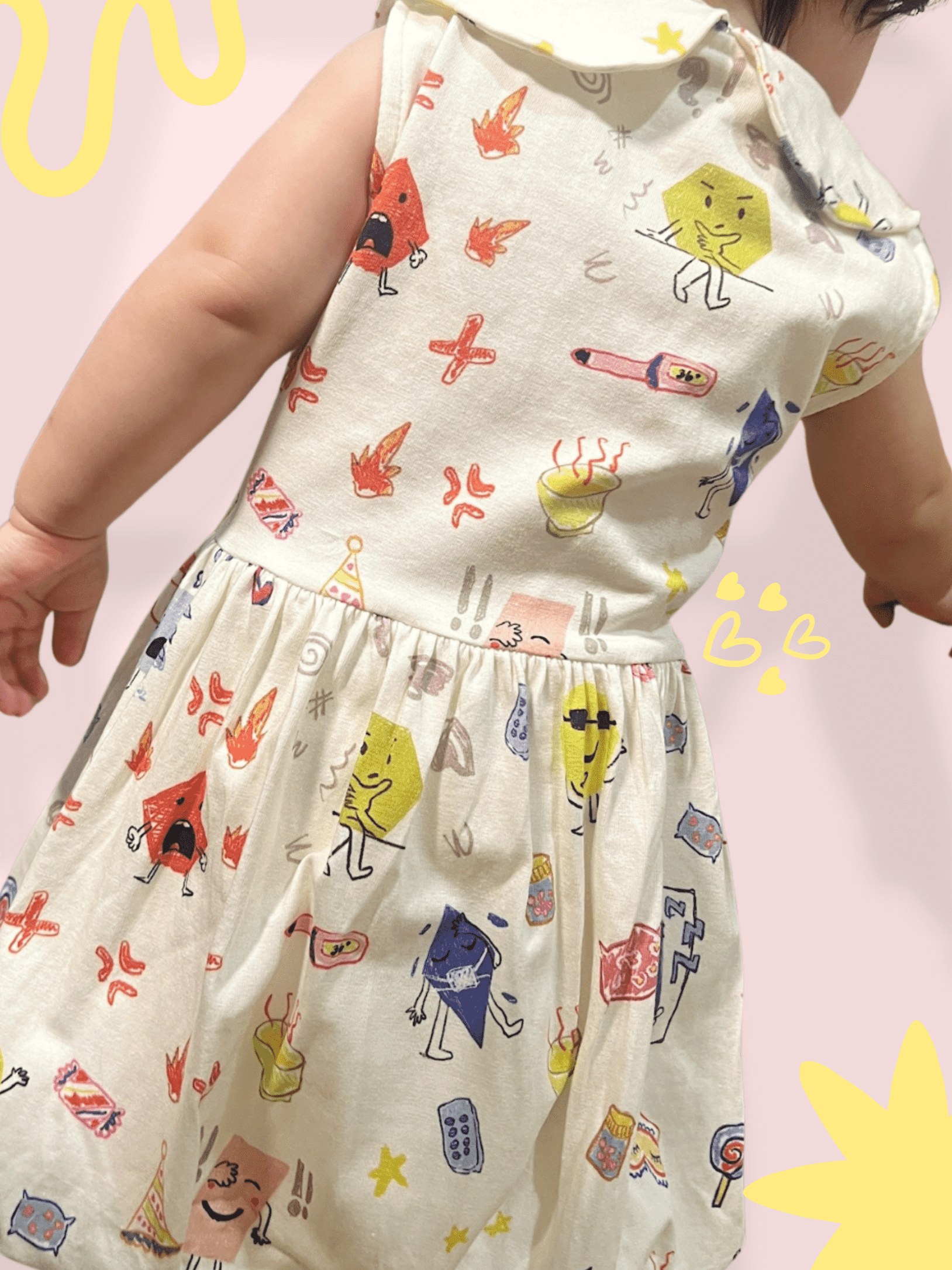 Facial Expression Aira Balloon Dress