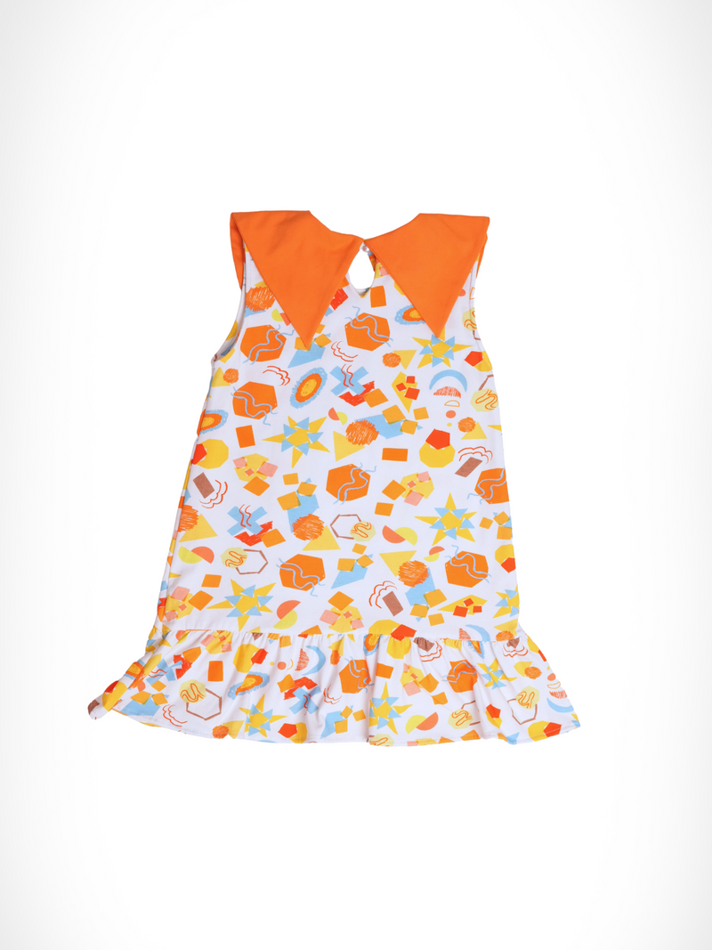 Maris Dress Colourful Blocks