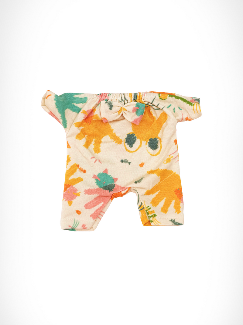 Mousy Sleepsuit in Sensory Patterns