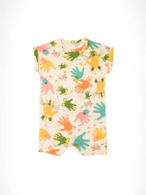 Basic Romper Handprints