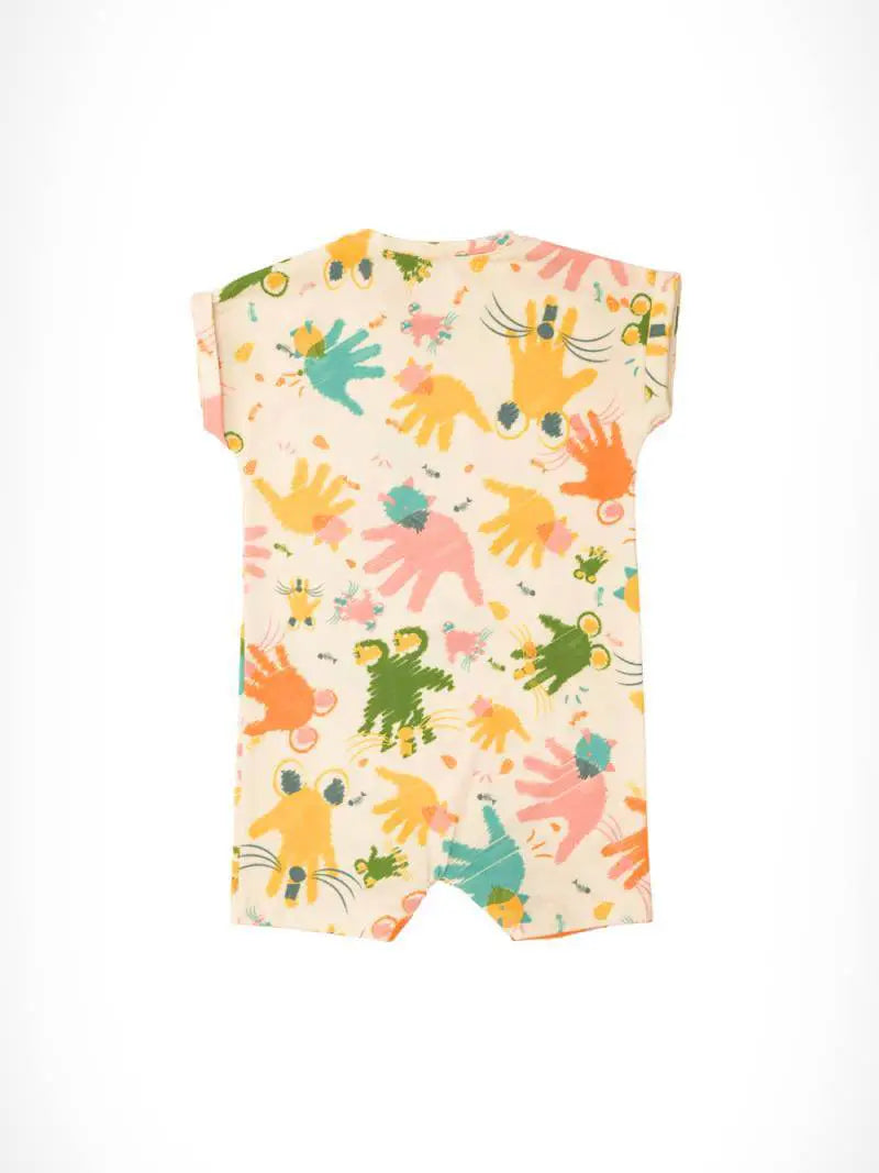 Basic Romper Handprints