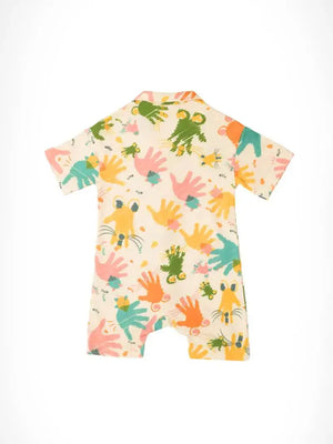 Polo Bodysuit Handprints