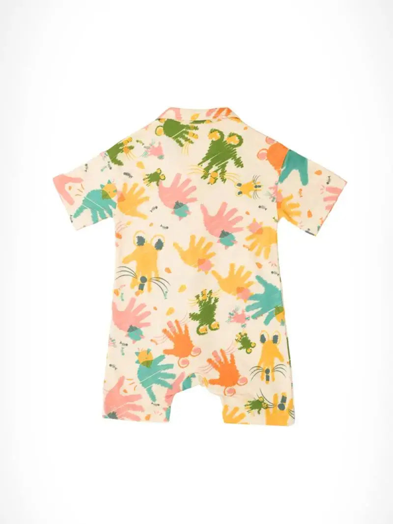 Polo Bodysuit Handprints