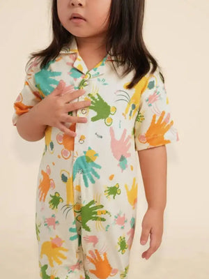 Polo Bodysuit Handprints