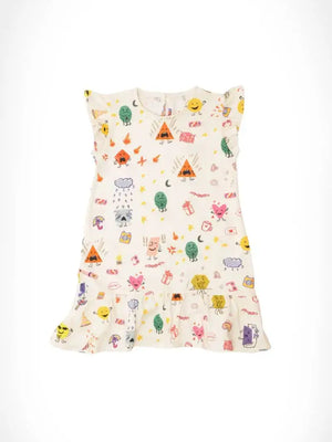 Ruffle Dress Facial Expression