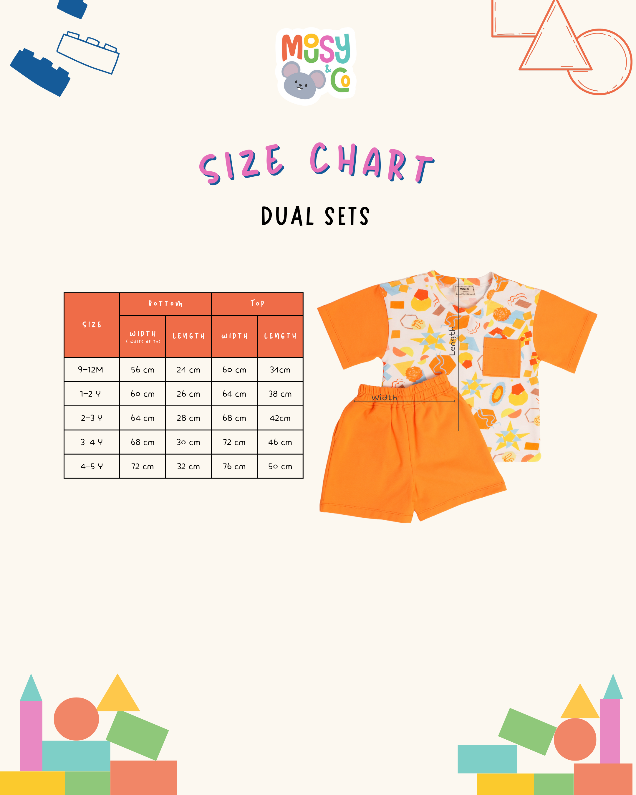 Dual Sets Building Blocks