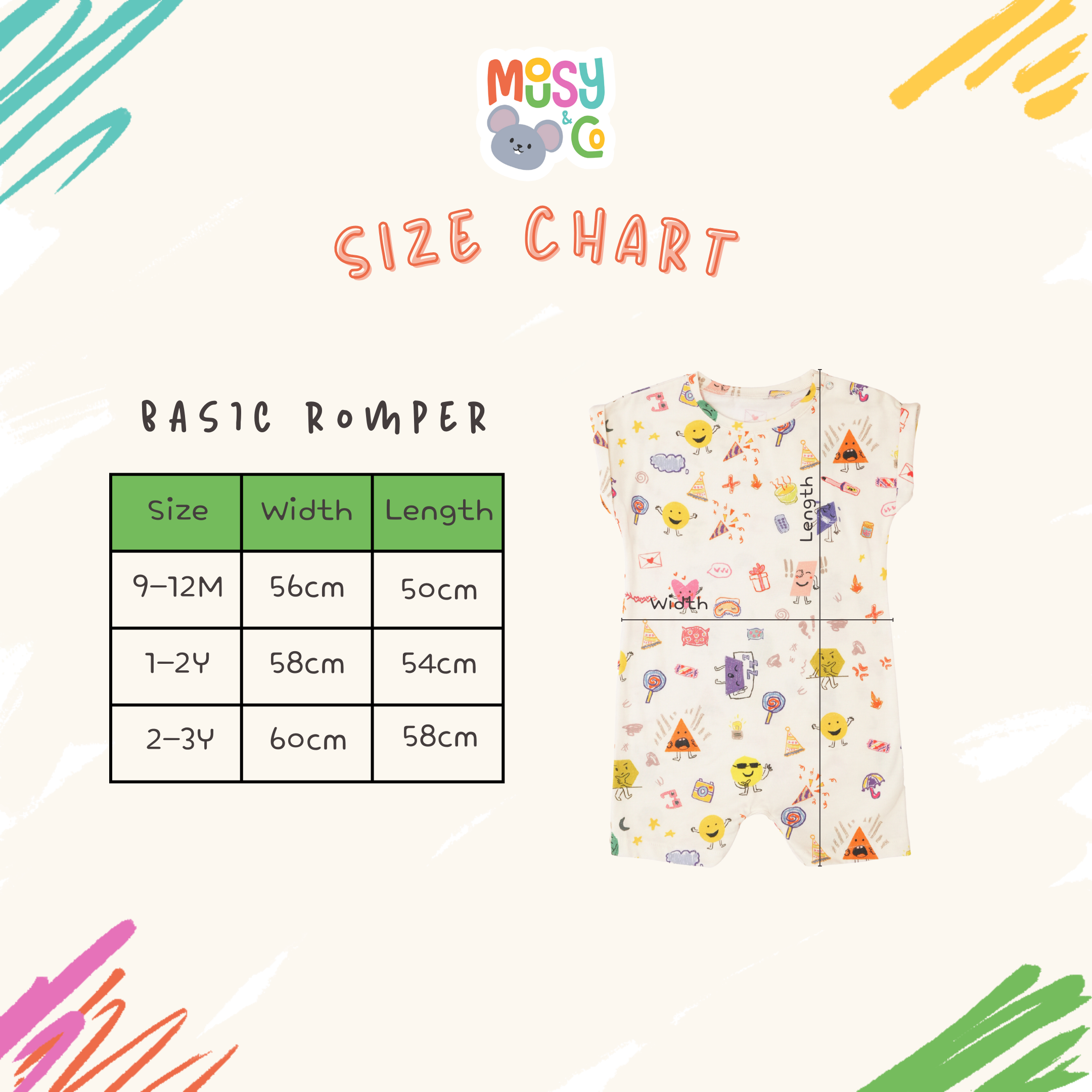 Basic Romper Handprints