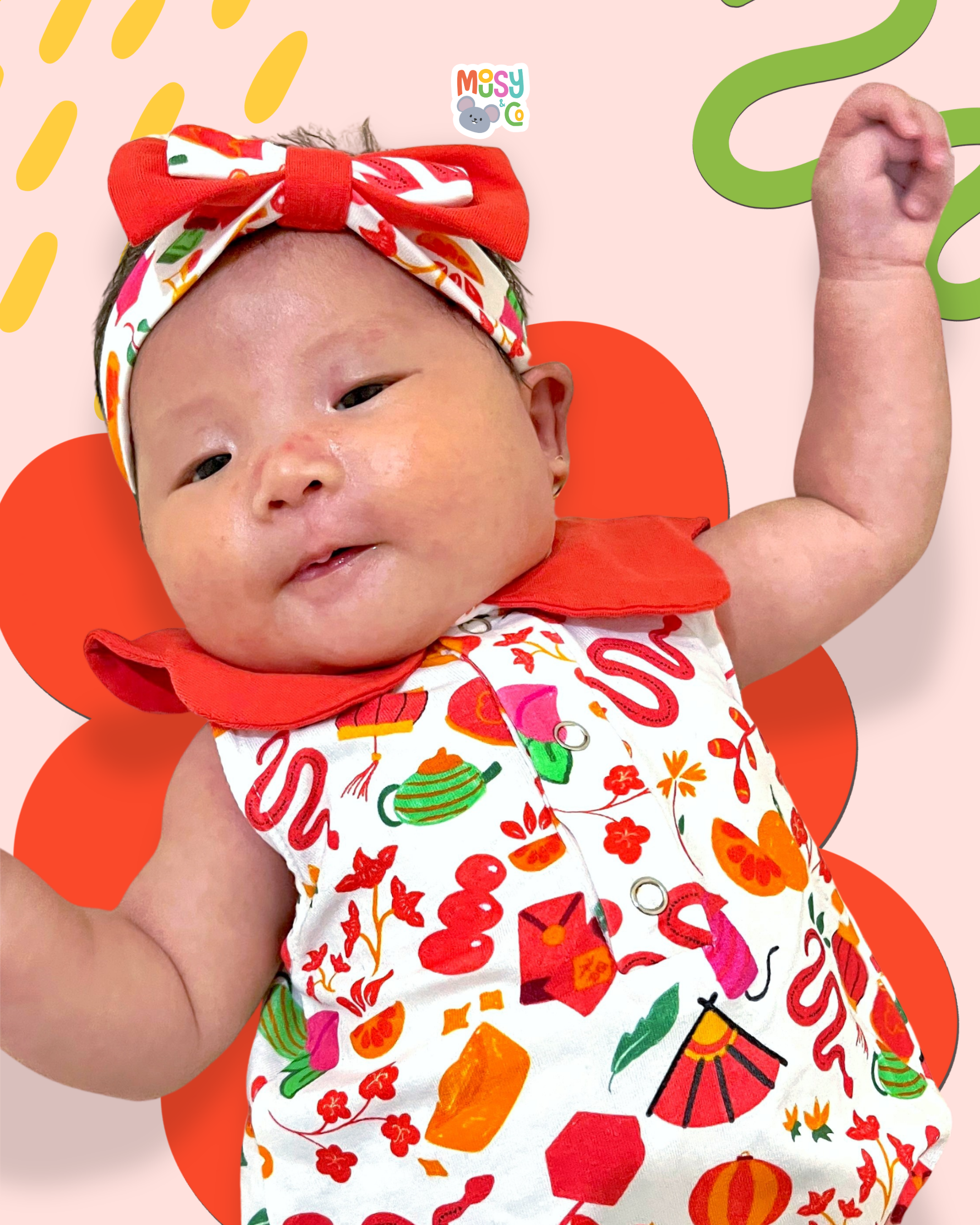 Snake Baby Bow